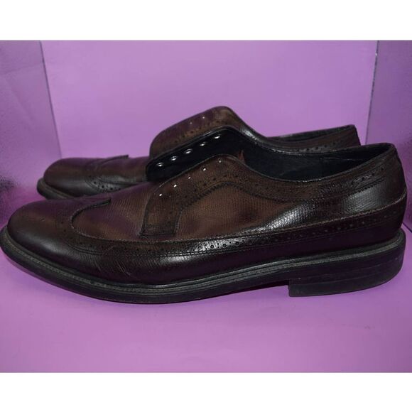 Vintage Mason Executive Imperial Deep Brown Leather Wingtip - 12 D main image 4